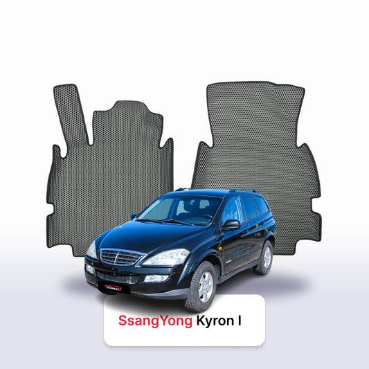 EVA Dywaniki samochodowe od EVA MATS 3D do SsangYong Kyron 1 gen 2005-2015 rok SUV 5 drzwi