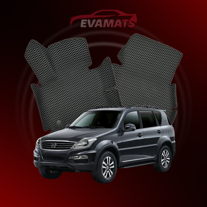 Dywaniki samochodowe EVAMATS do SsangYong Rexton 3 gen 2012-2017 rok SUV 5 drzwi