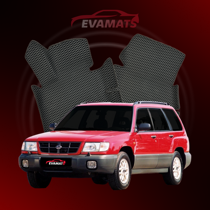 Dywaniki samochodowe 3D EVAMATS do Subaru Forester(SF) 1 gen 1997-2002 rok KOMBI