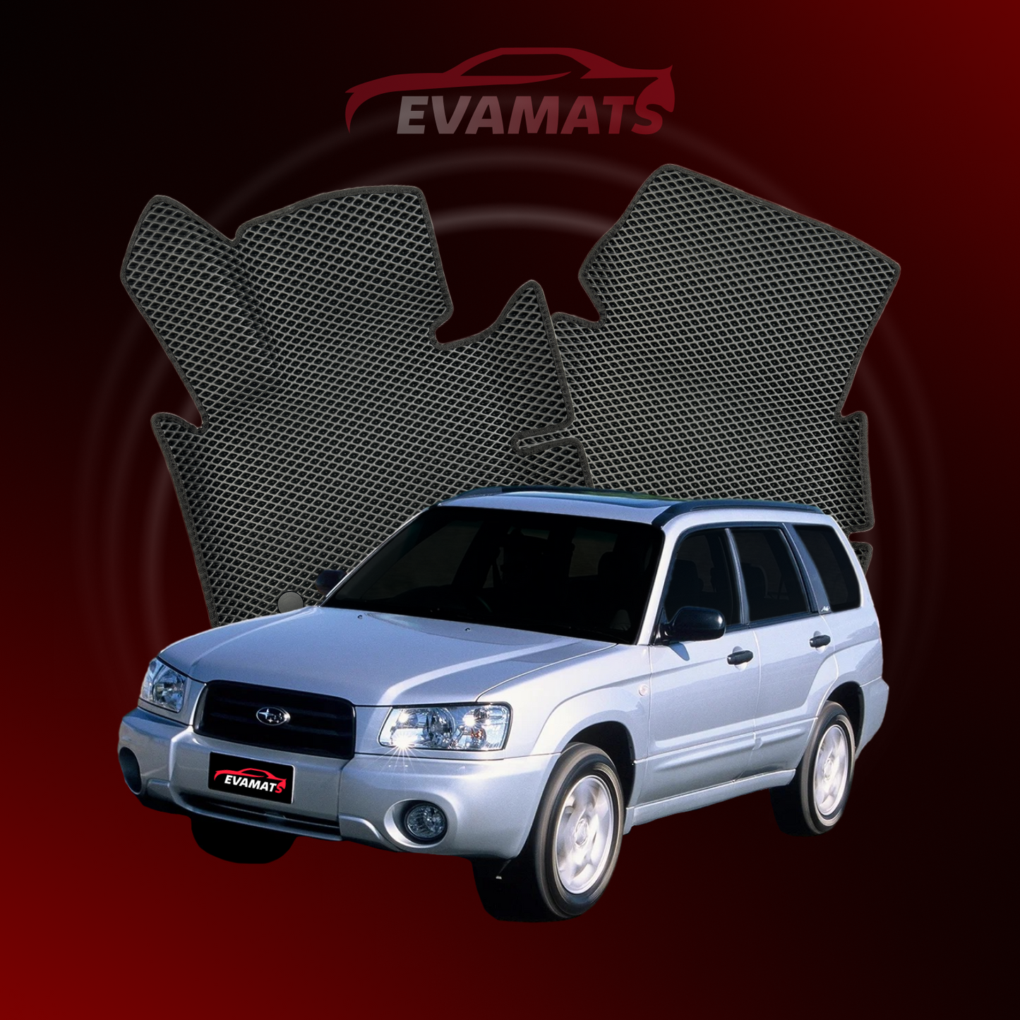 Dywaniki samochodowe 3D EVAMATS do Subaru Forester(SG) 2 gen 2002-2008 rok SUV