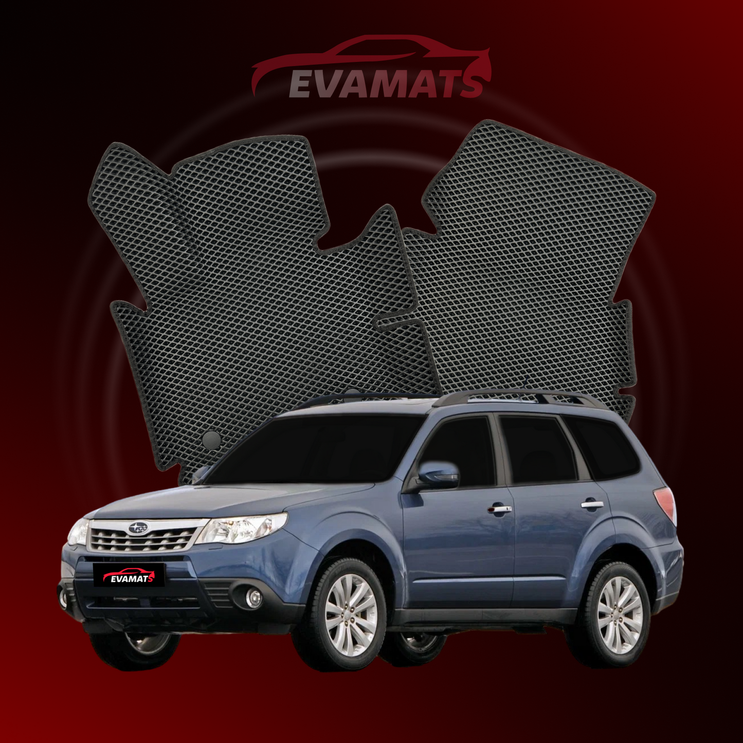 Dywaniki samochodowe 3D EVAMATS do Subaru Forester(SH) 3 gen 2007-2013 rok SUV