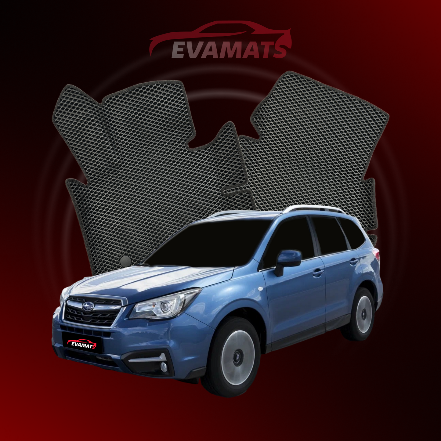 Dywaniki samochodowe 3D EVAMATS do Subaru Forester(SJ) 4 gen 2012-2019 rok SUV