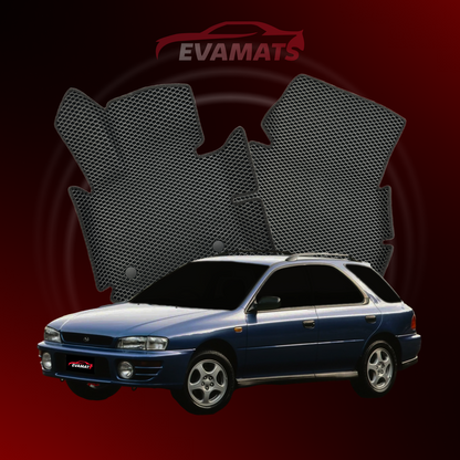 Dywaniki samochodowe EVAMATS do Subaru Impreza 1 gen 1992-2000 rok KOMBI