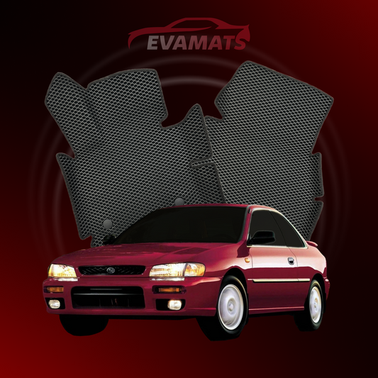 Dywaniki samochodowe EVAMATS do Subaru Impreza 1 gen 1992-2000 rok COUPE