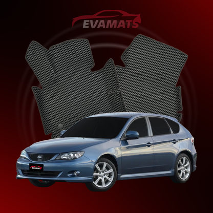 Dywaniki samochodowe EVAMATS do Subaru Impreza(GH) 3 gen 2007-2011 rok HATCHBACK 5 drzwi