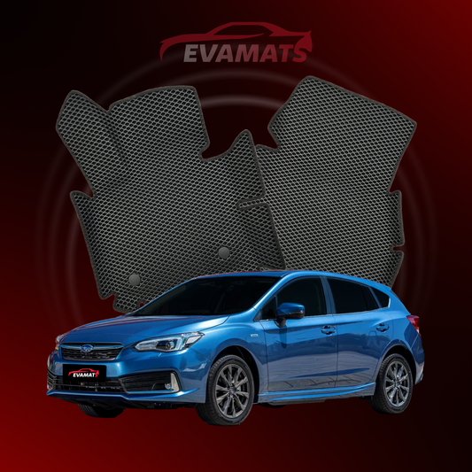 Dywaniki samochodowe EVAMATS do Subaru Impreza(GP) 5 gen 2016-2023 rok HATCHBACK 5 drzwi