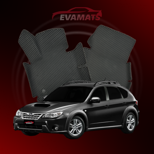 Коврики EVAMATS для Subaru Impreza (XV) 3 поколения 2007-2011 года ХЭТЧБЕК 5 дверей