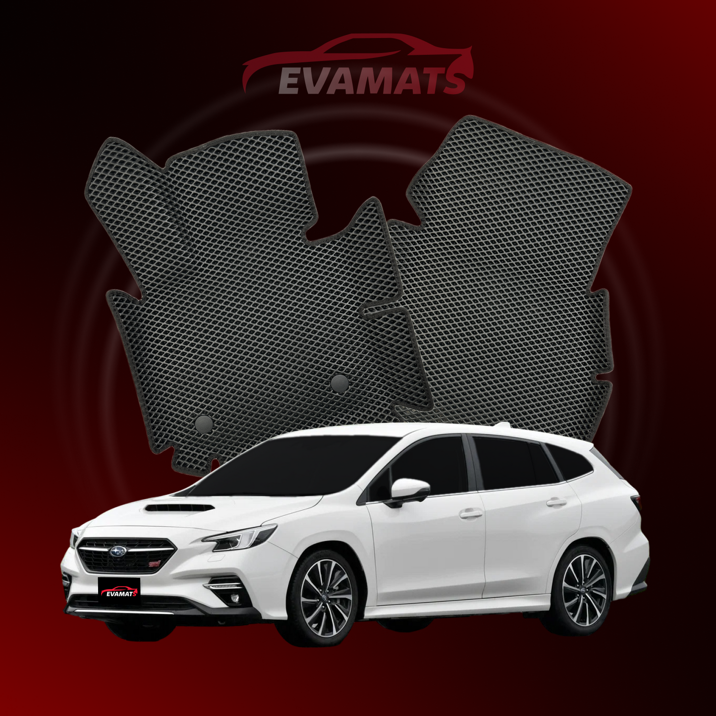 Dywaniki samochodowe 3D EVAMATS do Subaru Levorg 2 gen 2020-2025 rok KOMBI