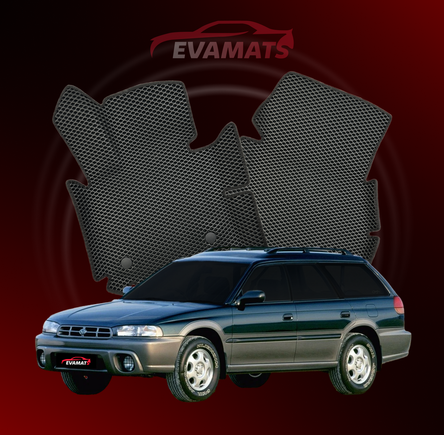 Dywaniki samochodowe EVAMATS do Subaru Outback 1 gen 1994-1999 rok KOMBI