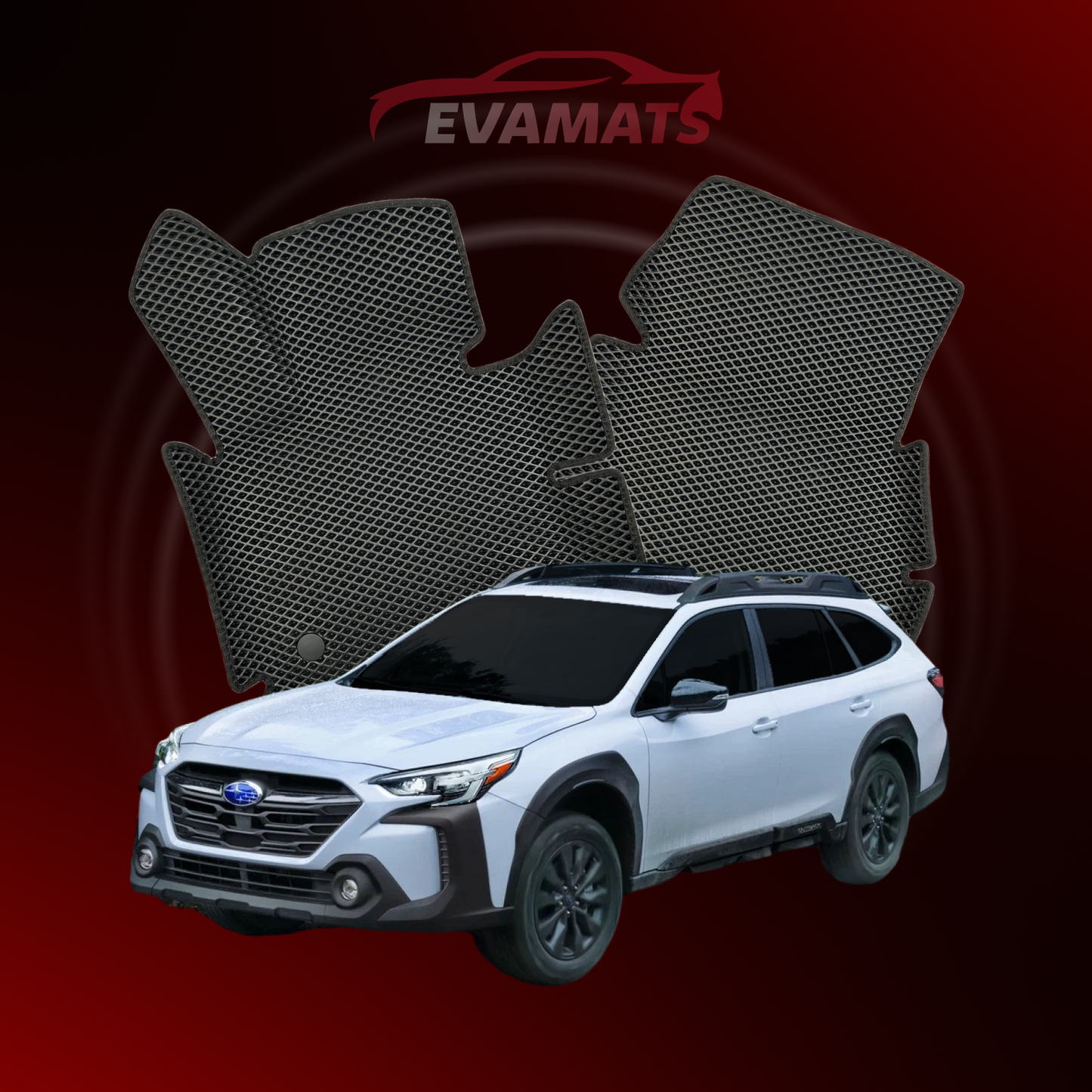 Автоковрики EVAMATS для Subaru Outback 6 покоління 2019-2025 р. KOMBI