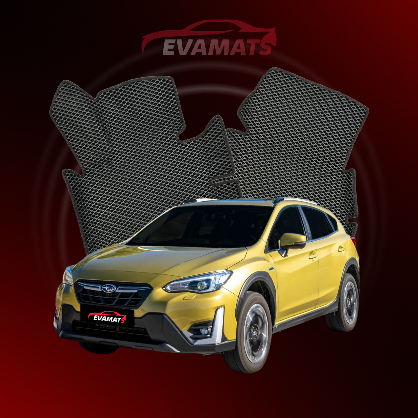 Dywaniki samochodowe EVAMATS do Subaru XV 2 gen 2017-2025 rok SUV