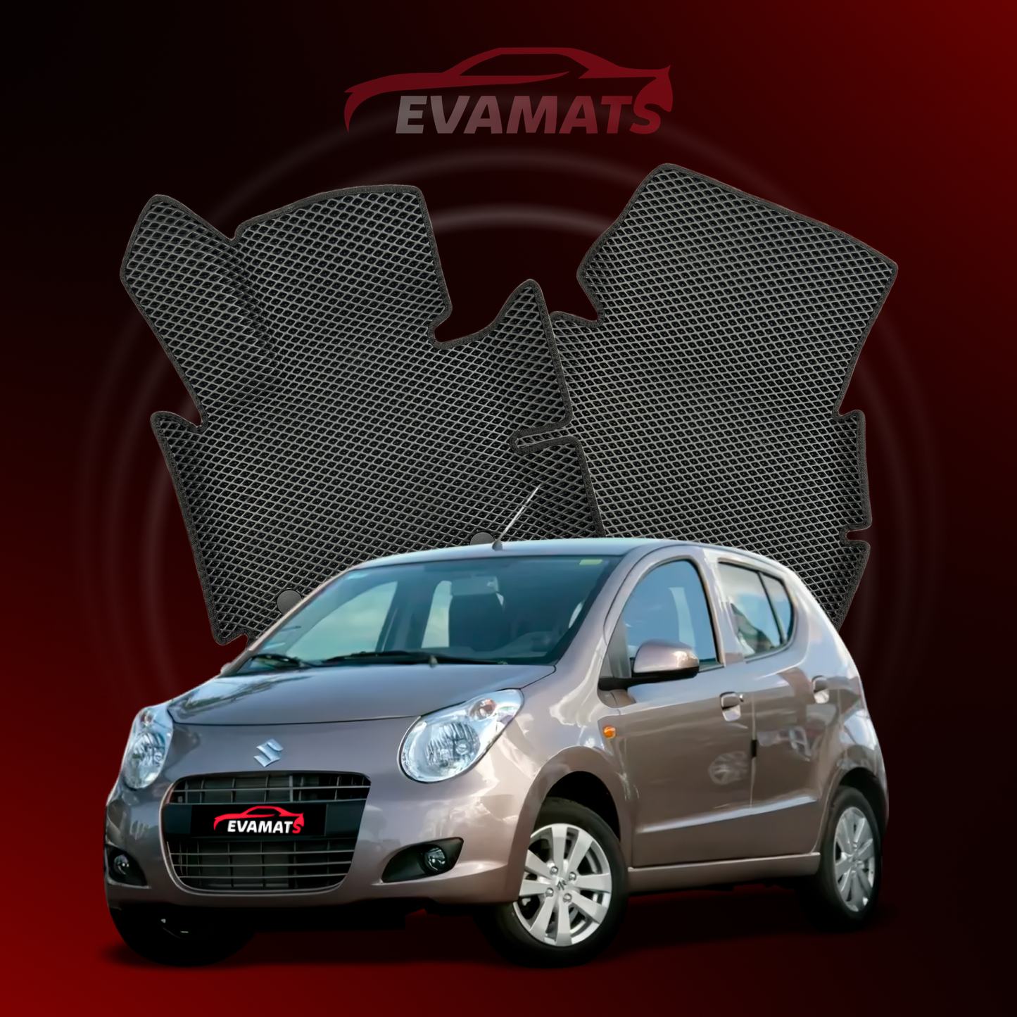 Dywaniki samochodowe EVAMATS do Suzuki Alto 7 gen 2009-2014 rok HATCHBACK 5 drzwi