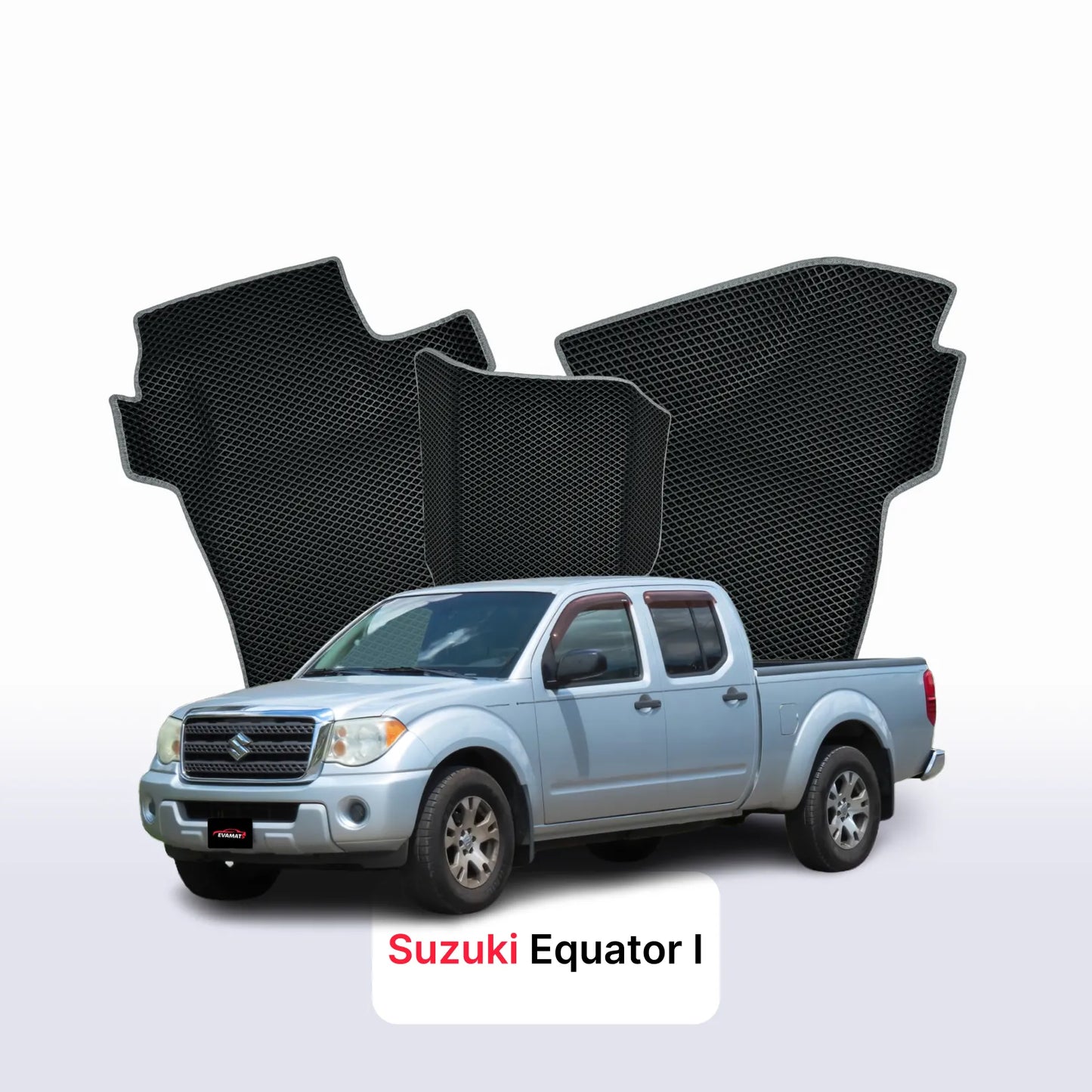 EVA Dywaniki samochodowe od EVA MATS 3D do Suzuki Equator 1 gen 2004-2015 rok Pick-Up podwójna kabina