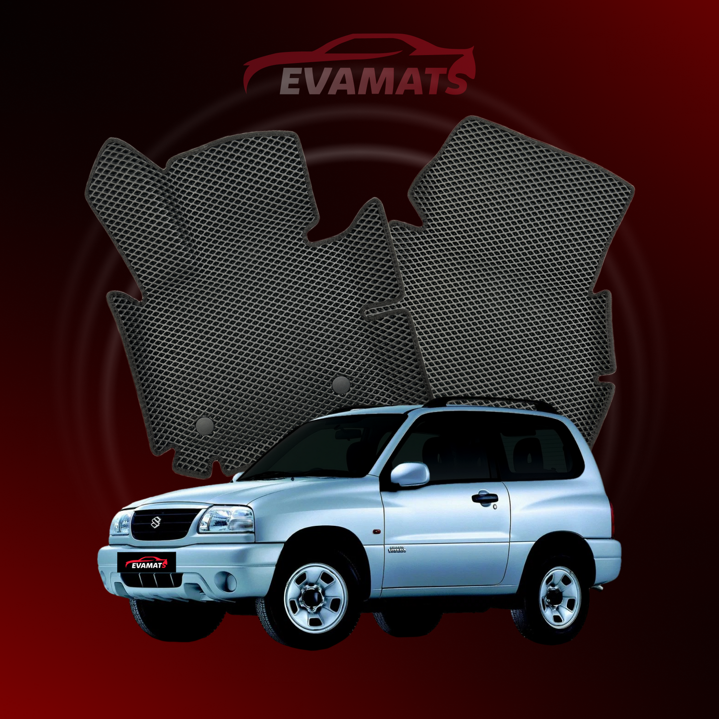 Dywaniki samochodowe 3D EVAMATS do Suzuki Grand Vitara(FT) 1 gen 1997-2006 rok SUV 3 drzwi