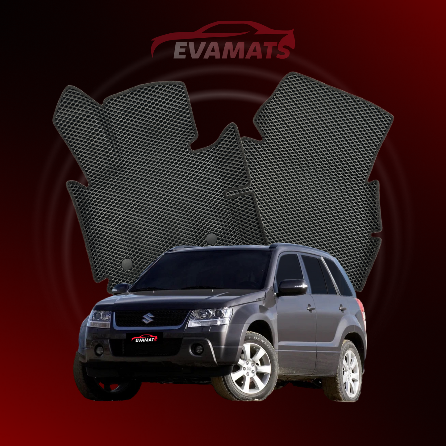 Dywaniki samochodowe EVAMATS do Suzuki Grand Vitara(JT) 2 gen 2005-2016 rok SUV 5 drzwi