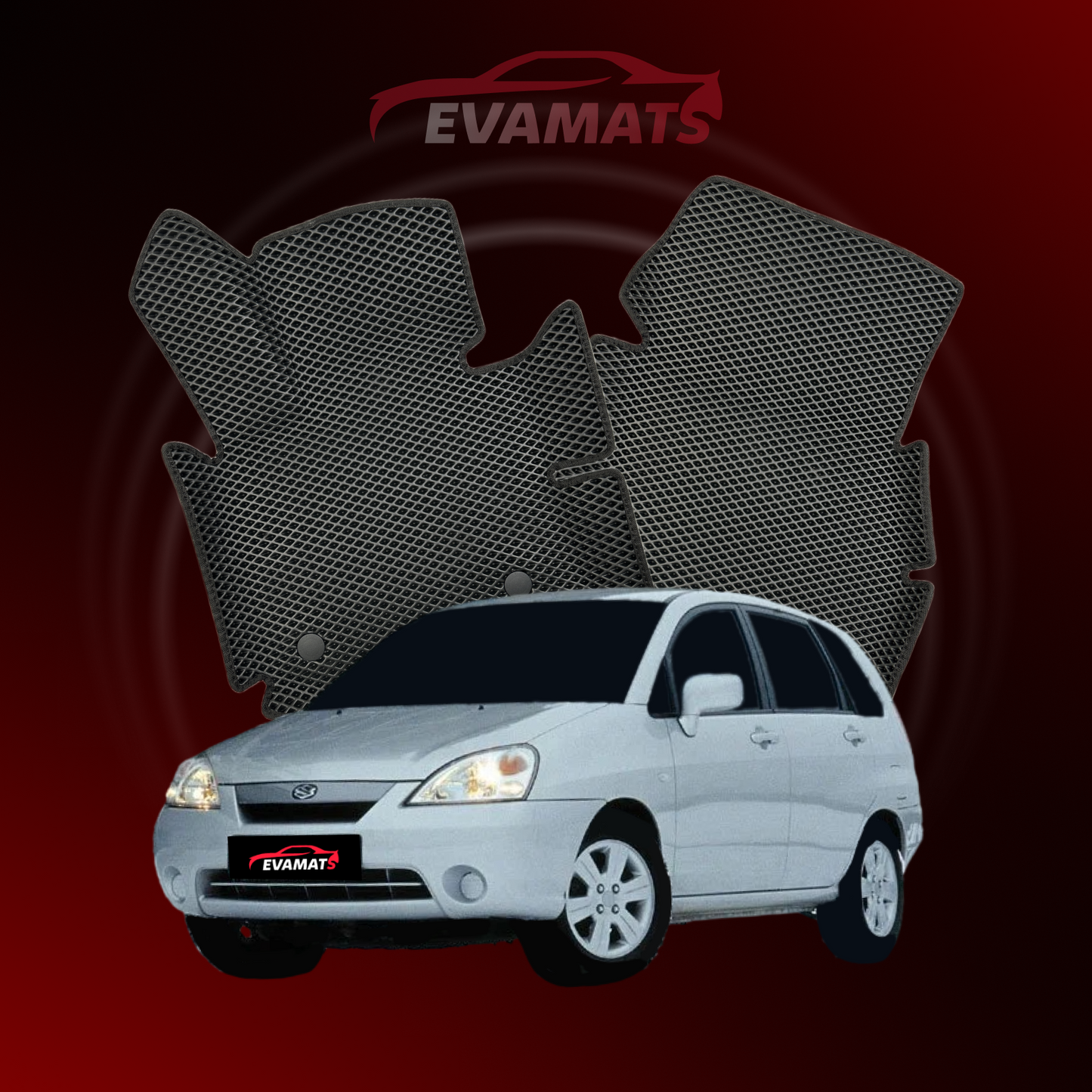 Автоковрики EVAMATS для Suzuki Liana(ER) 1 покоління 2001-2008 р. KOMBI