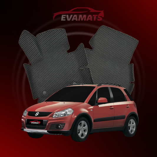 Dywaniki samochodowe EVAMATS do Suzuki SX4 1 gen 2006-2014 rok HATCHBACK 5 drzwi