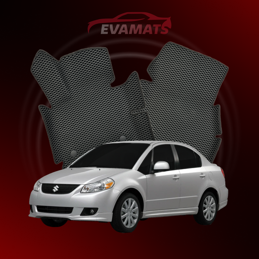 Dywaniki samochodowe EVAMATS do Suzuki SX4(Classic) 1 gen 2006-2014 rok SEDAN