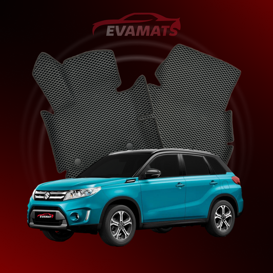 Dywaniki samochodowe EVAMATS do Suzuki Vitara 2 gen 2014-2023 rok SUV 5 drzwi