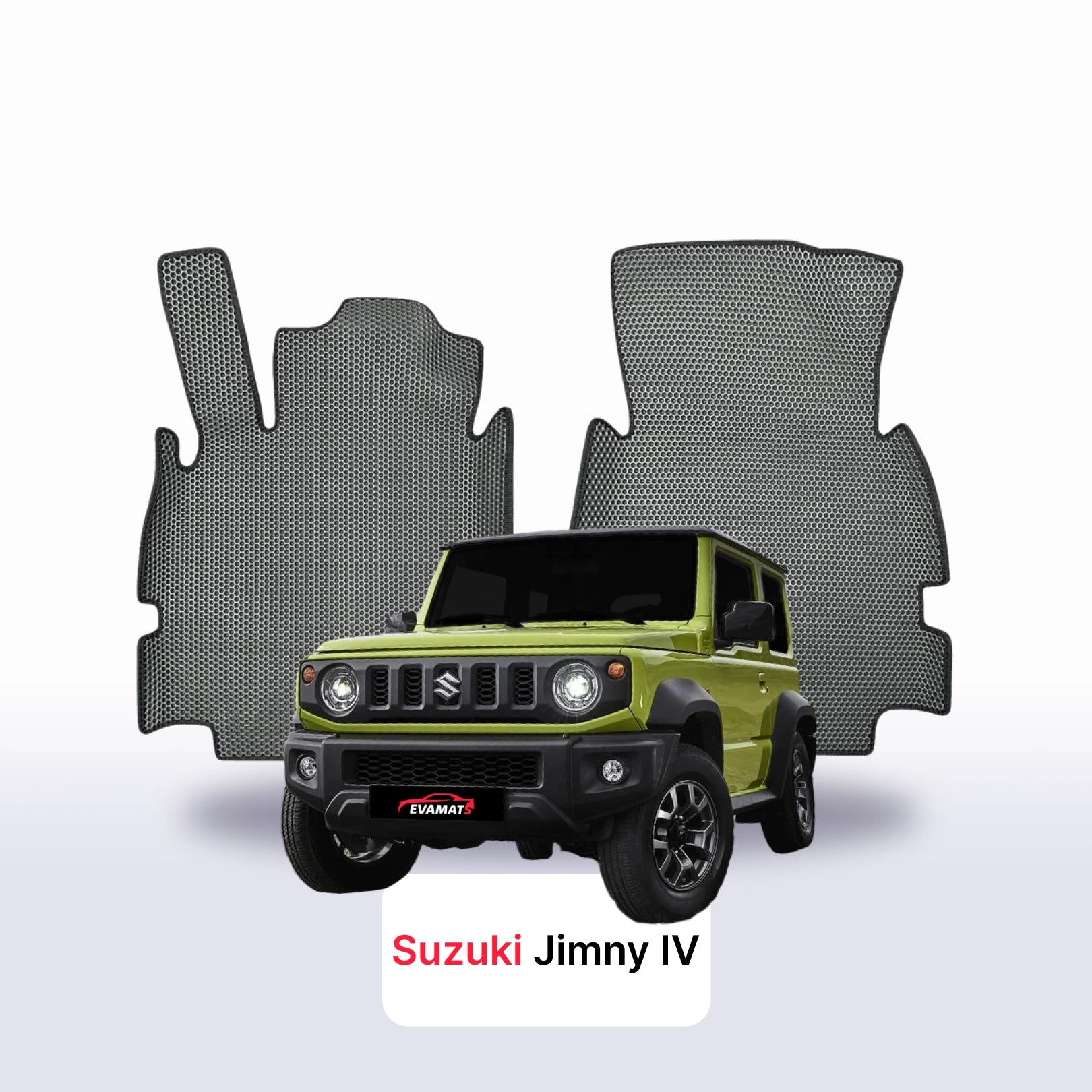 Автоковрики EVAMATS для Suzuki Jimny (JB64) 2-м. Позашляховик 4-го покоління 2018-2025 р.в. 3 двері