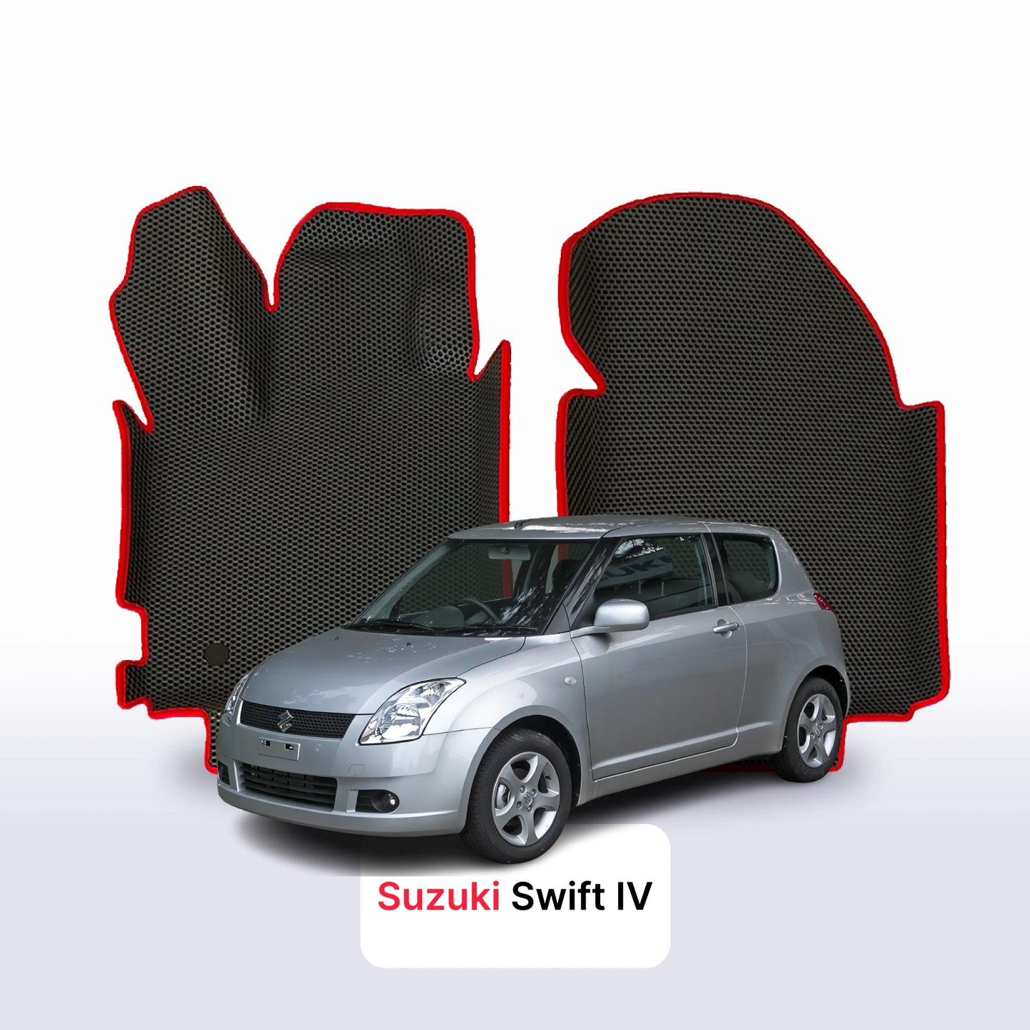 Коврики EVAMATS на Suzuki Swift 3 gen 2004-2011 г.в. ХЭТЧБЕК 3 двери
