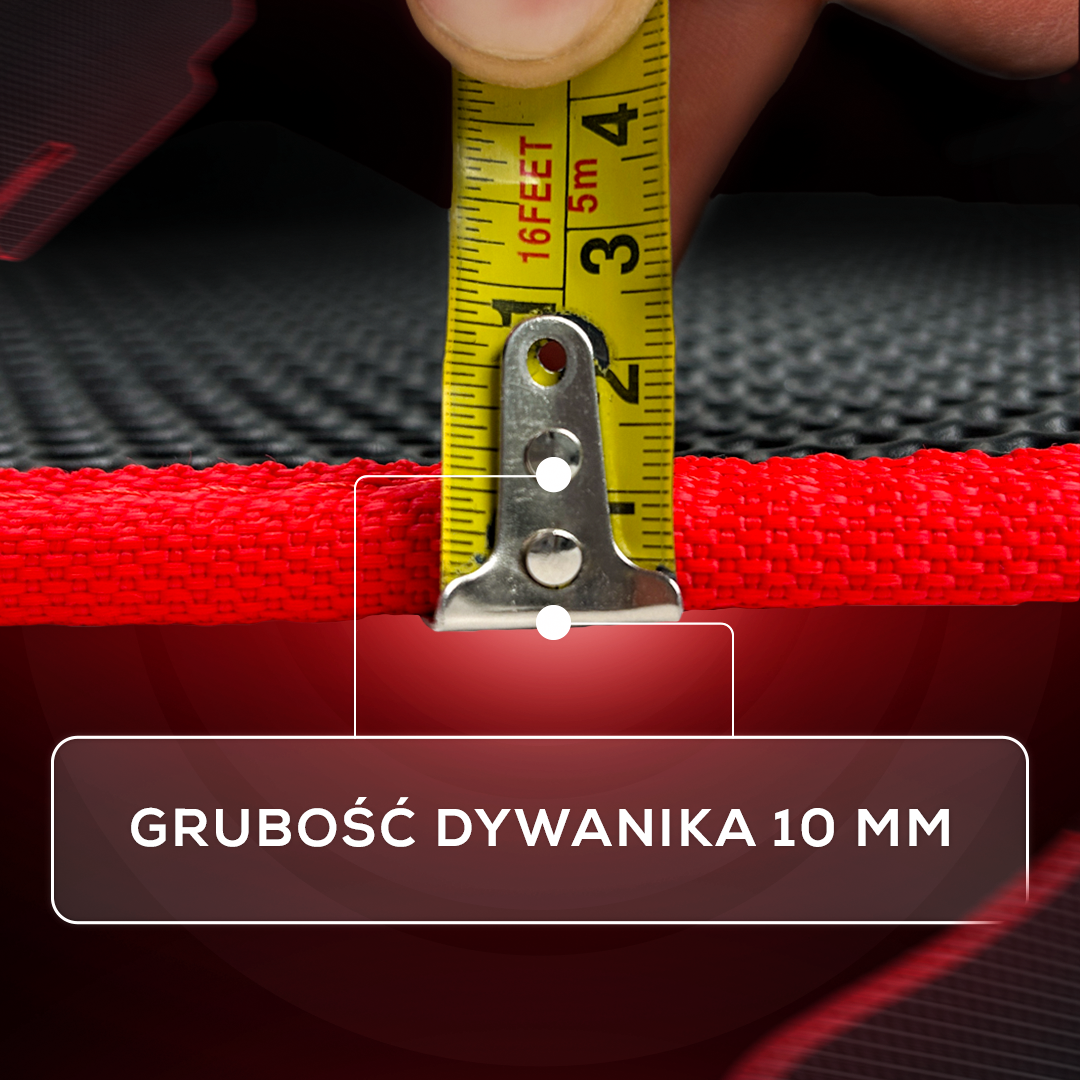 Dywaniki samochodowe EVAMATS do Toyota Auris 1 gen 2006-2012 rok HATCHBACK 3 drzwi