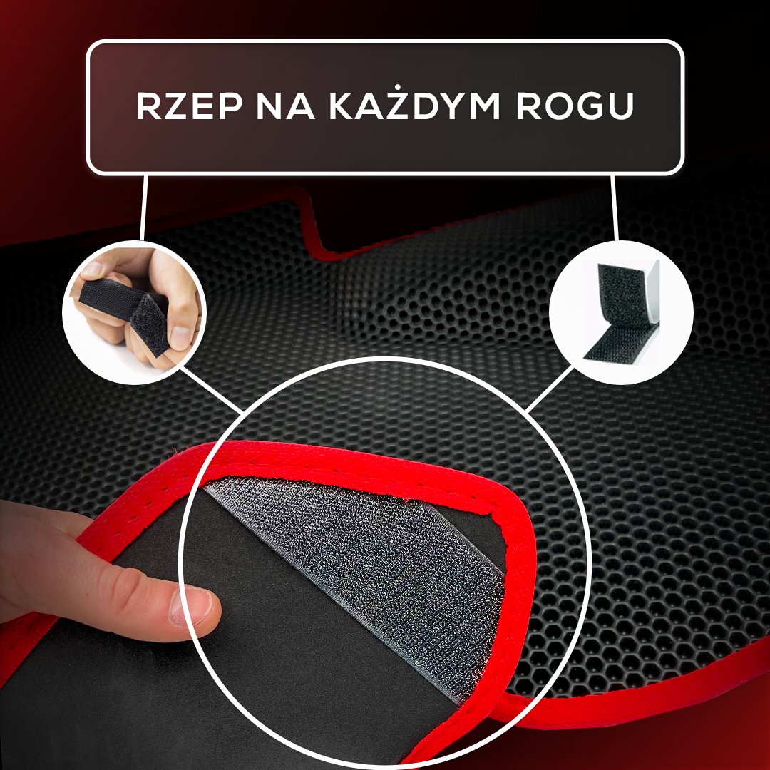 Dywaniki samochodowe EVAMATS do Dodge RAM(DSDJ) 4 gen 2008-2019 rok PICK-UP z poedyncza kabina