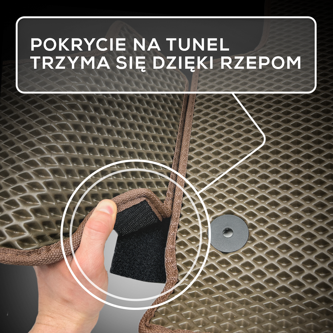 Dywaniki samochodowe EVAMATS do Toyota Auris 1 gen 2006-2012 rok HATCHBACK 5 drzwi