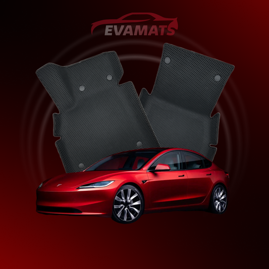 Dywaniki samochodowe EVAMATS do Tesla Model 3(Long Range) 1 gen 2023-2025 rok SEDAN POLIFTING