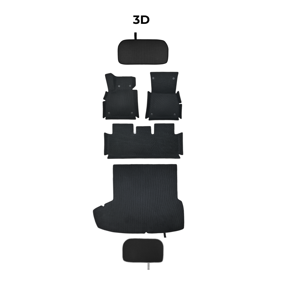 Dywaniki samochodowe EVAMATS do Tesla Model 3(Perfomance) 1 gen 2017-2025 rok SEDAN