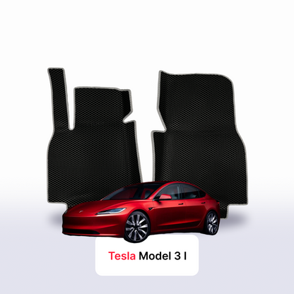 Коврики EVAMATS для Tesla Model 3(Long Range) 1-го поколения СЕДАН 2017-2025 г.в.