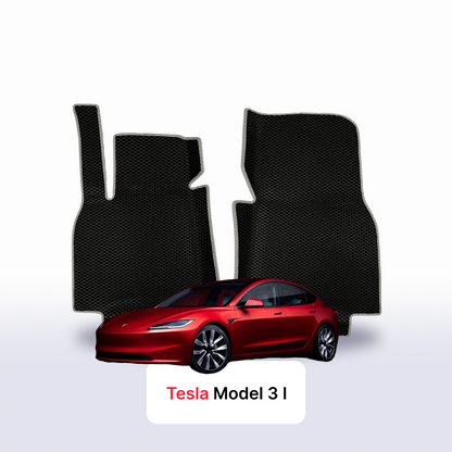 EVA Dywaniki samochodowe od EVA MATS 3D do Tesla Model 3 1 gen 2017-2023 rok ELECTRIC