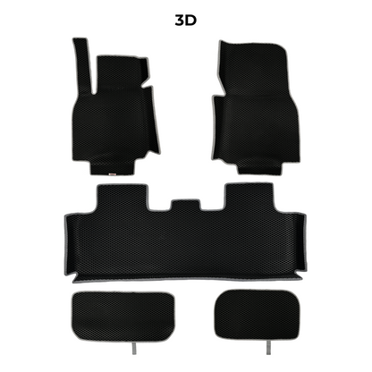 Коврики EVAMATS для Tesla Model 3(Long Range) 1-го поколения СЕДАН 2017-2025 г.в.
