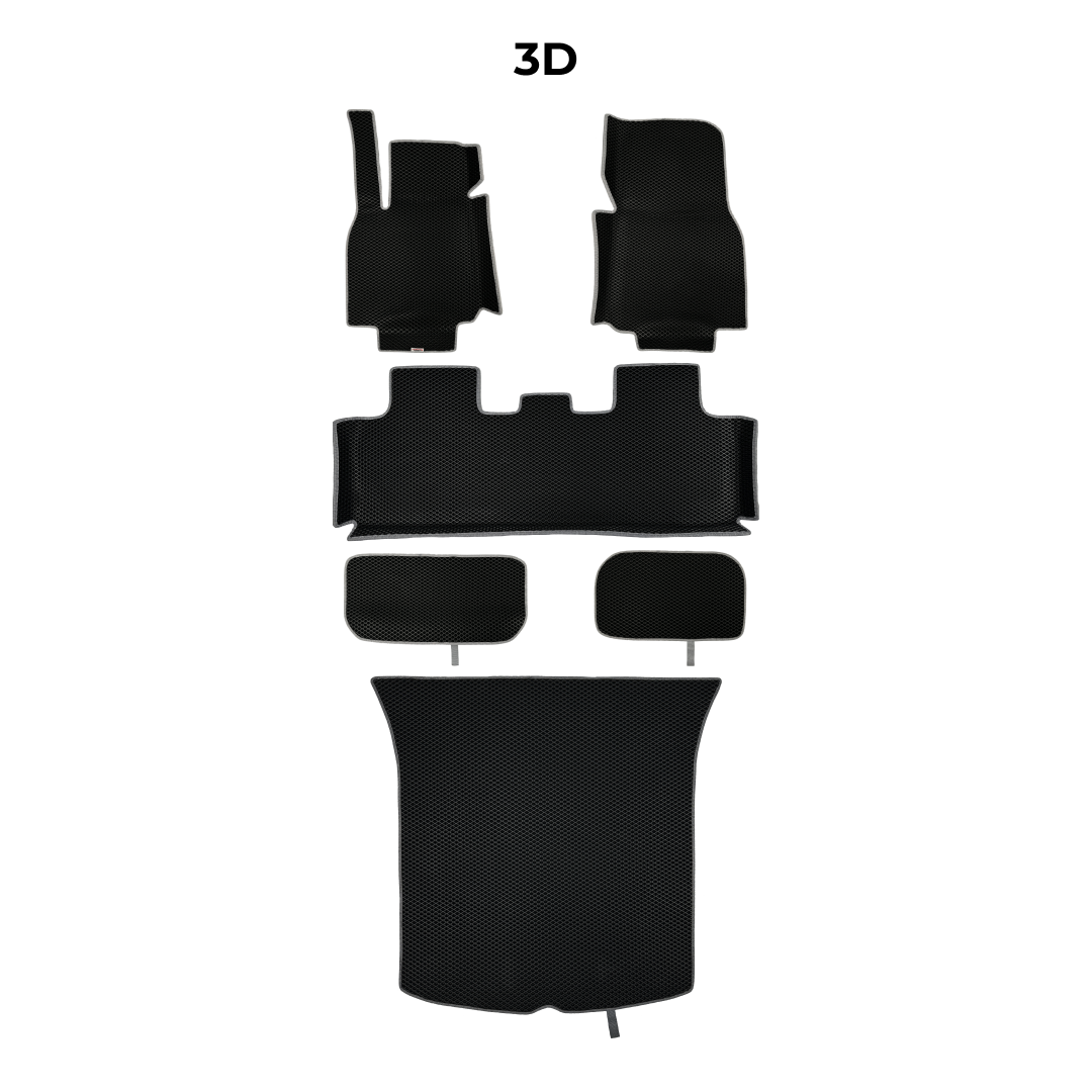 Коврики EVAMATS для Tesla Model 3(Long Range) 1-го поколения СЕДАН 2017-2025 г.в.