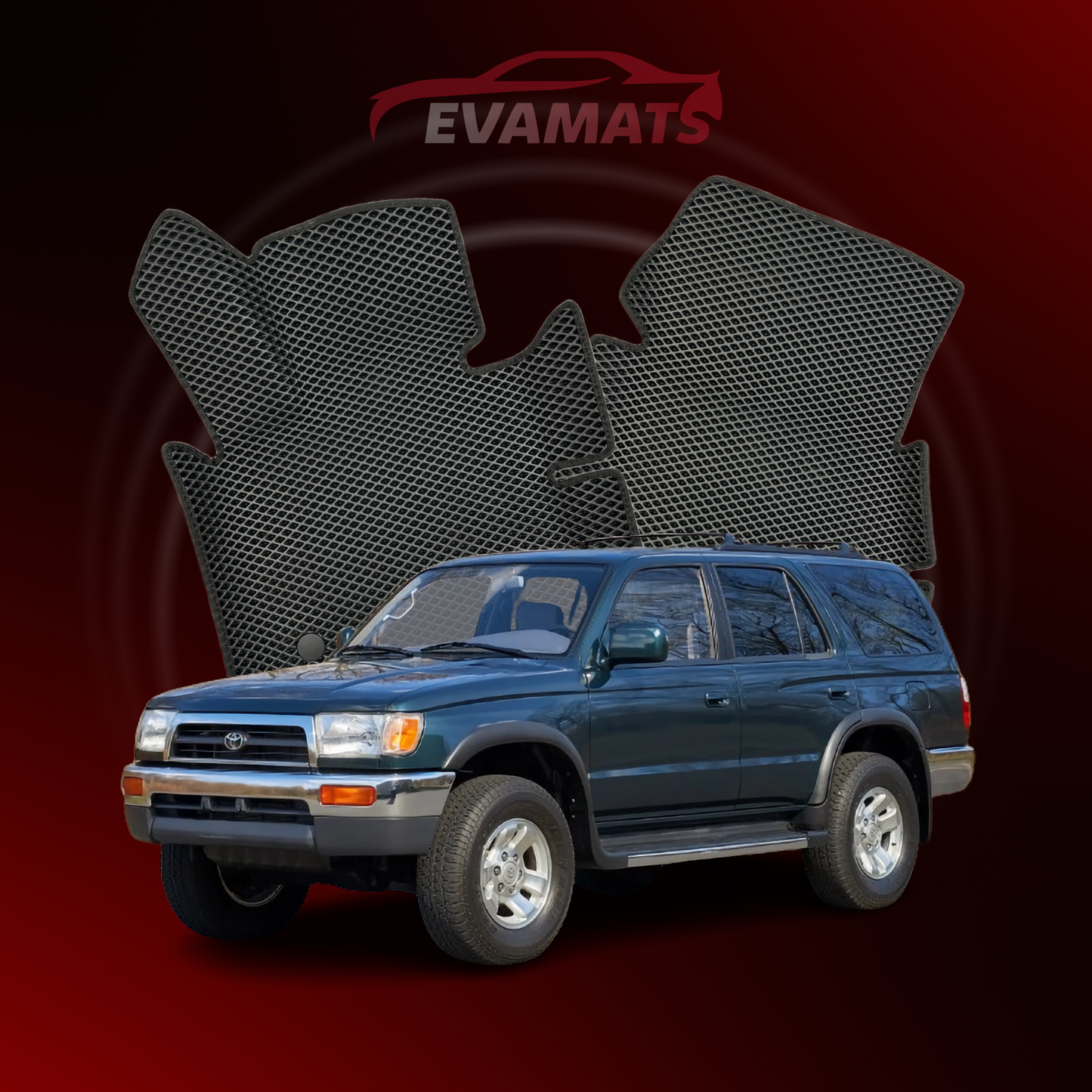 Автомобільні килимки EVAMATS для Toyota 4Runner 3 gen 1995-2003 р. SUV 5 дв.