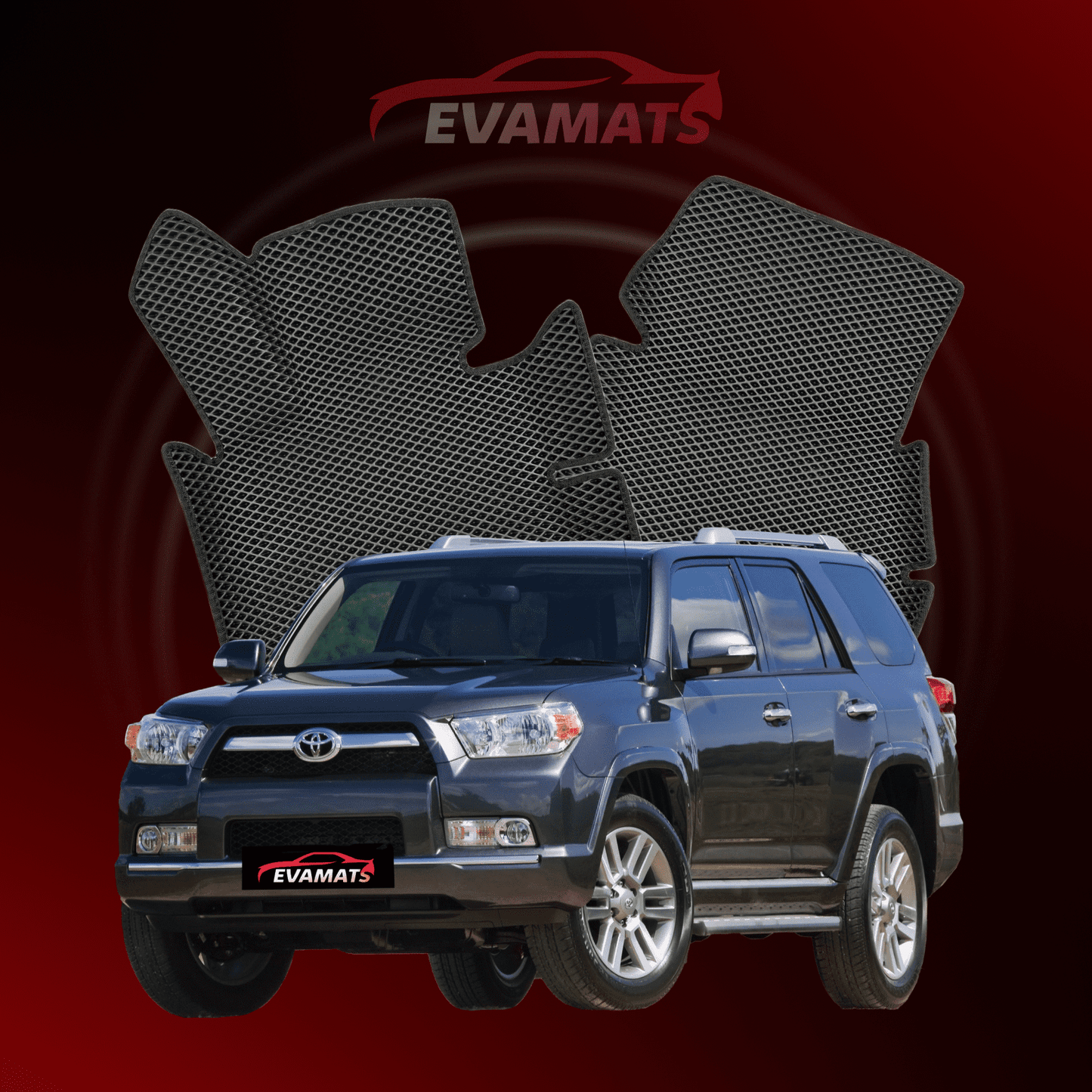 Dywaniki samochodowe EVAMATS do Toyota 4Runner 5 gen 2009-2023 rok SUV 5 drzwi