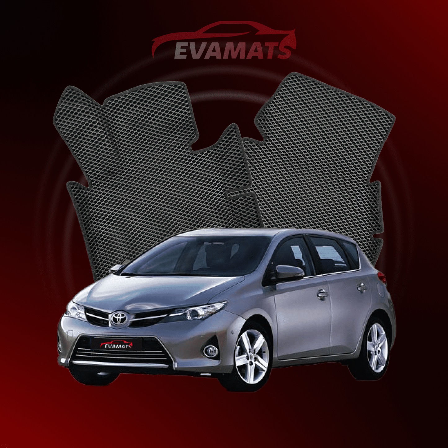 Dywaniki samochodowe EVAMATS do Toyota Auris 2 gen 2012-2018 rok HATCHBACK 5 drzwi