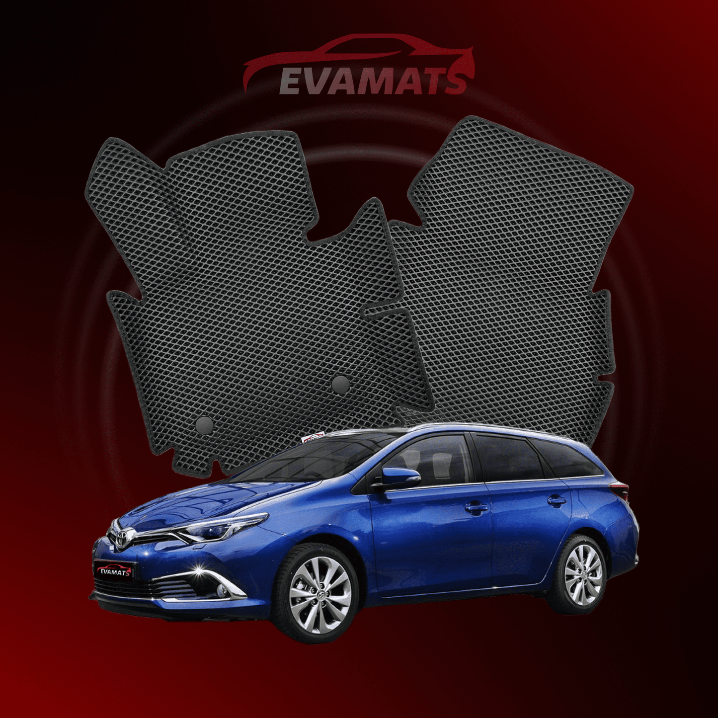 Автоковрики EVAMATS для Toyota Auris 2 покоління 2012-2018 р. KOMBI