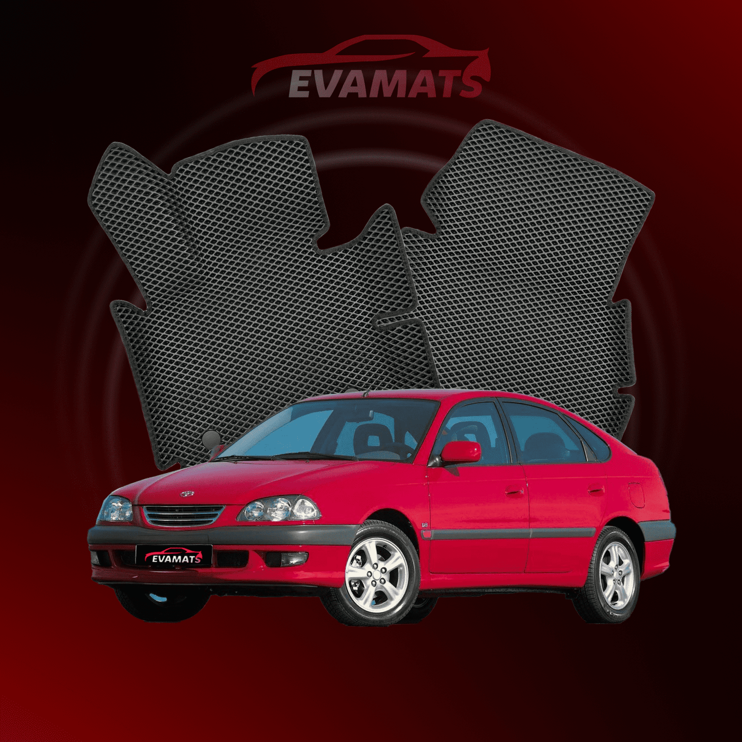 Dywaniki samochodowe EVAMATS do Toyota Avensis 1 gen 1997-2003 rok LIFTBACK