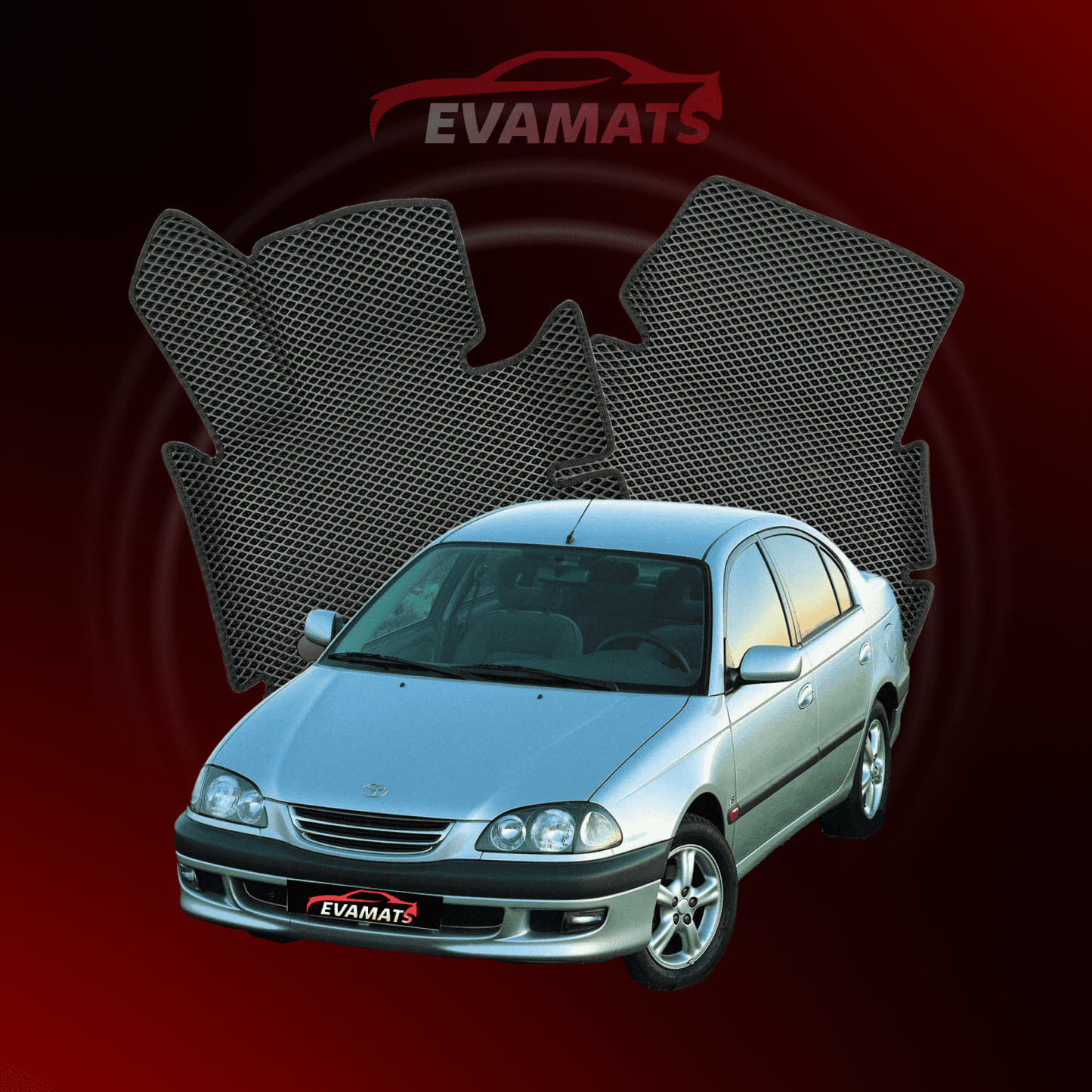 Коврики ЭВАМАТС для Toyota Avensis 1-го поколения СЕДАН 1997-2003 гг.