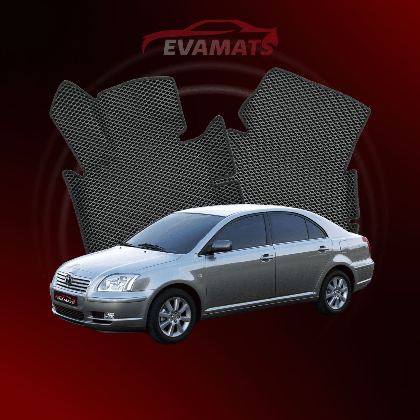 Dywaniki samochodowe EVAMATS do Toyota Avensis 2 gen 2003-2009 rok HATCHBACK 5 drzwi