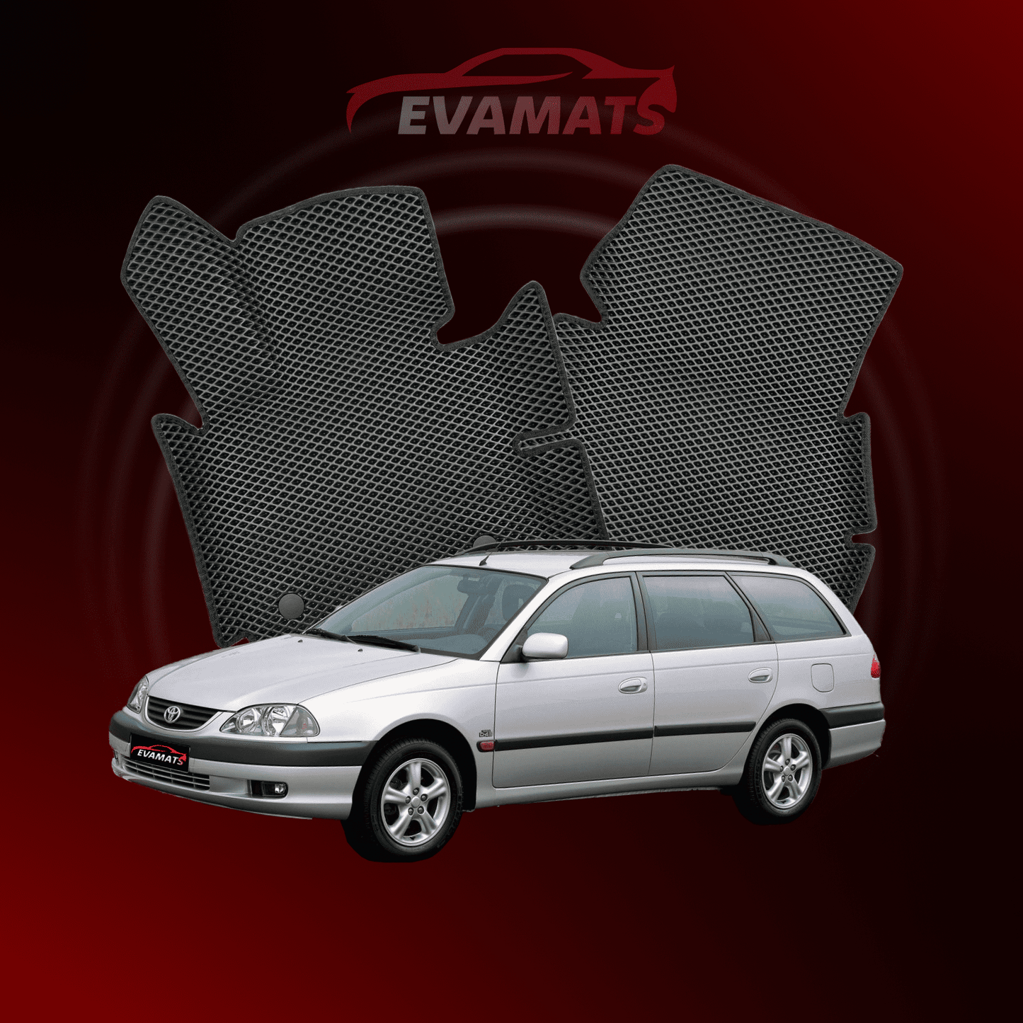 Автоковрики EVAMATS для Toyota Avensis 2 покоління 2003-2009 р. KOMBI