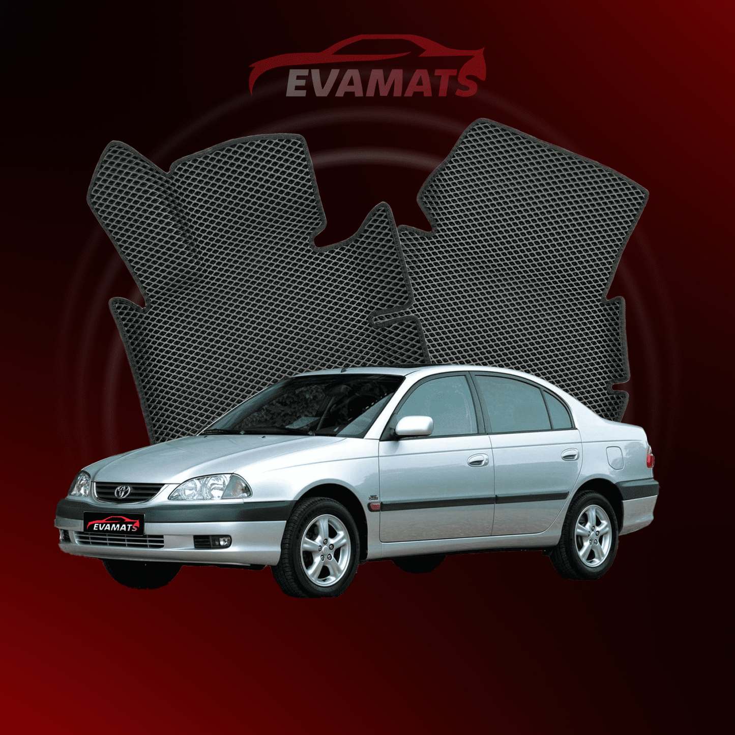 Dywaniki samochodowe EVAMATS do Toyota Avensis 2 gen 2003-2009 rok SEDAN