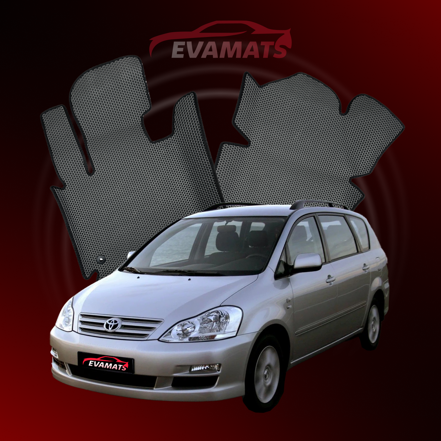 Dywaniki samochodowe EVAMATS do Toyota Avensis Verso 2001-2009 rok MINIVAN