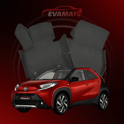 Dywaniki samochodowe EVAMATS do Toyota Aygo X 2021-2025 rok HATCHBACK 5 drzwi