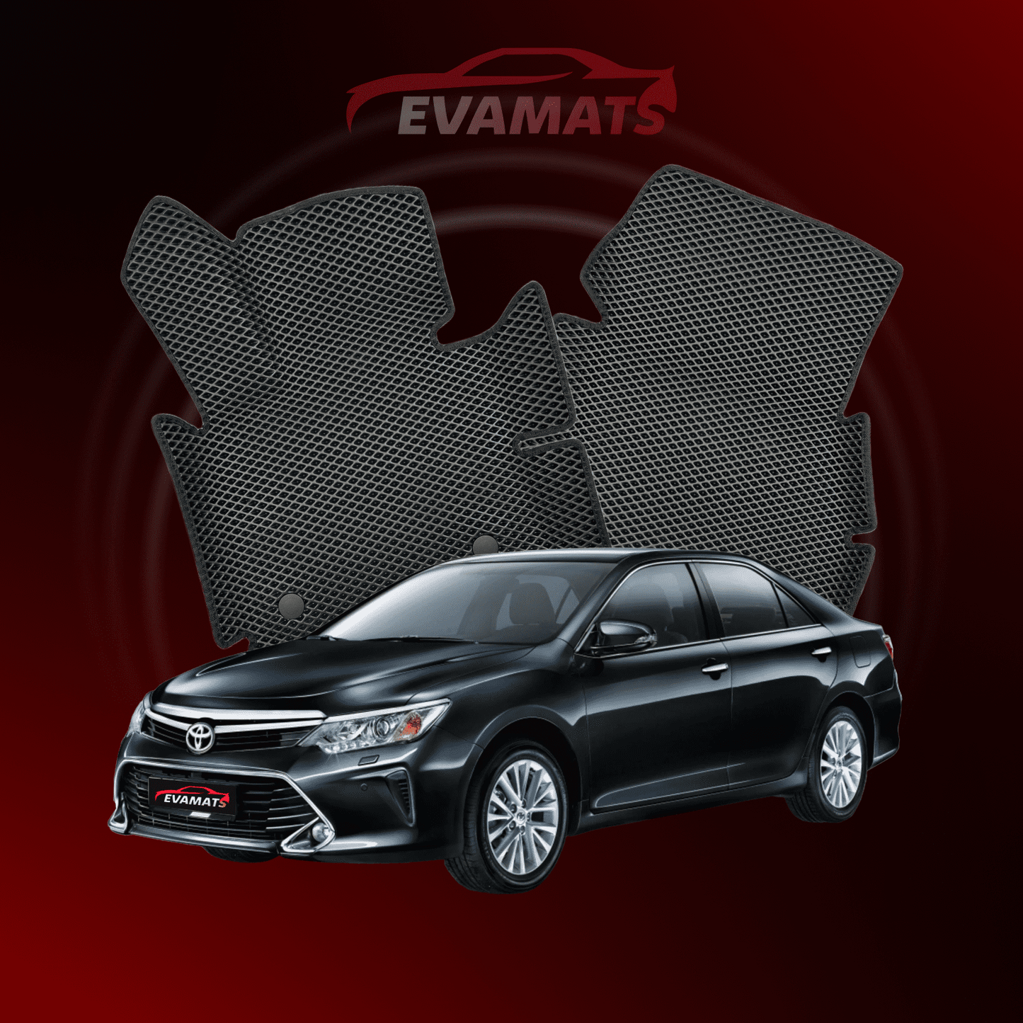 Автоковрики EVAMATS для Toyota Camry 7 gen 2011-2017 SEDAN