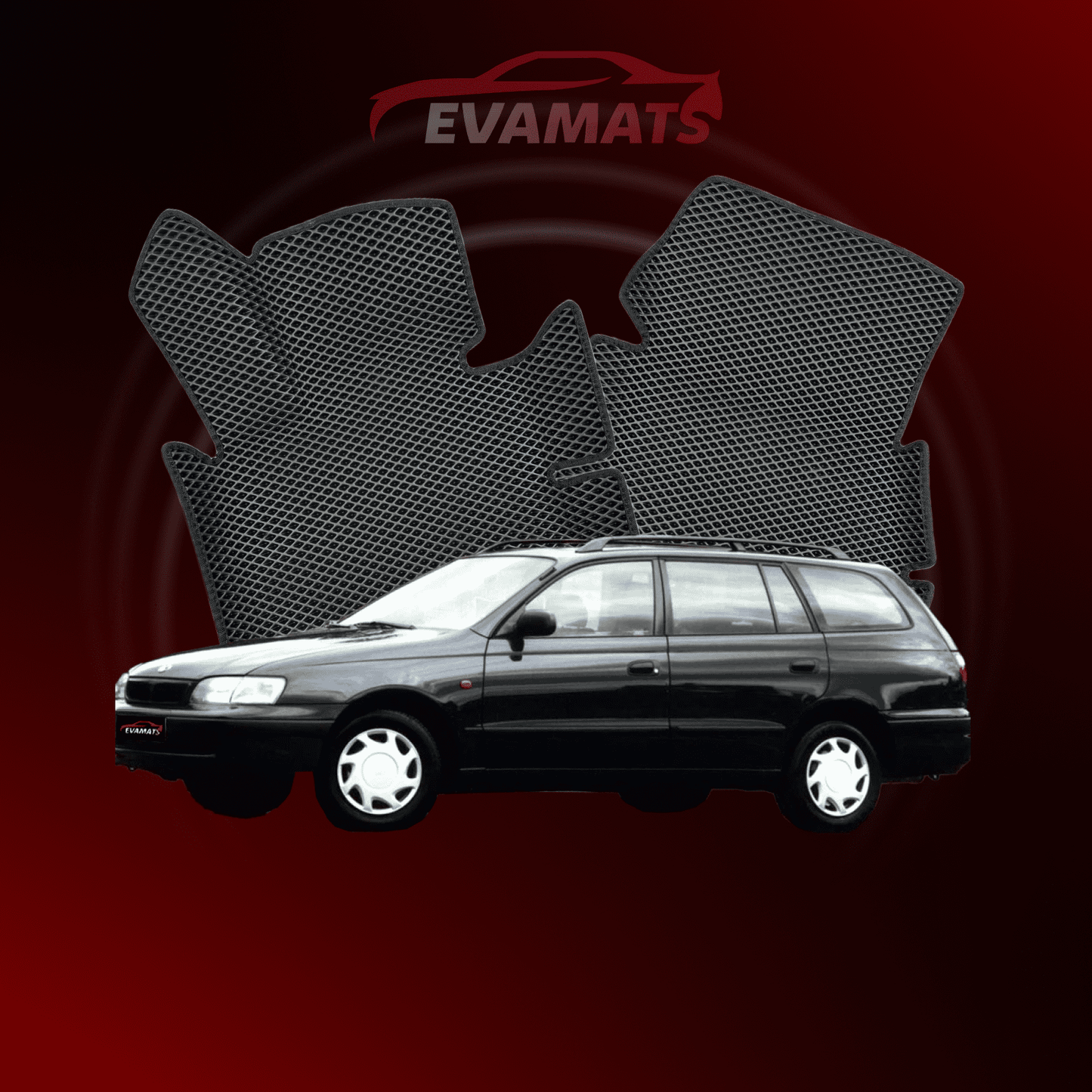 Коврики ЭВАМАТС для Toyota Carina E 1992-1998 гг. КОМБИ