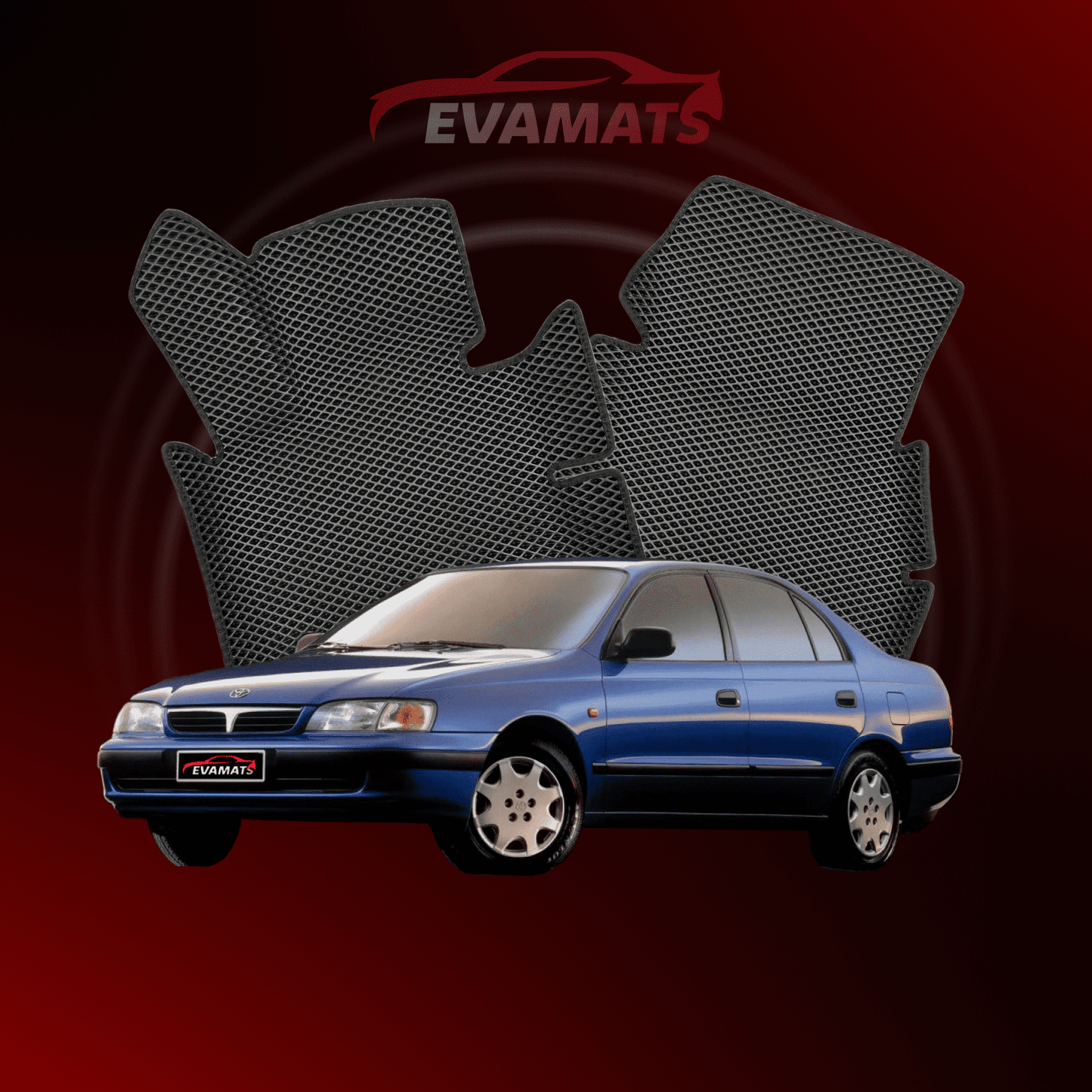 Автоковрики EVAMATS для Toyota Carina E 1992-1998 SEDAN