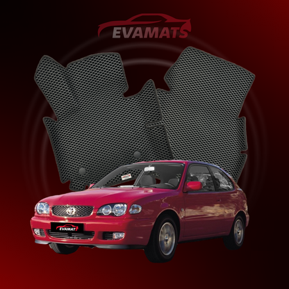 Коврики EVAMATS для Toyota Corolla 8 поколения 1995-2002 года выпуска ХЭТЧБЕК 3 двери