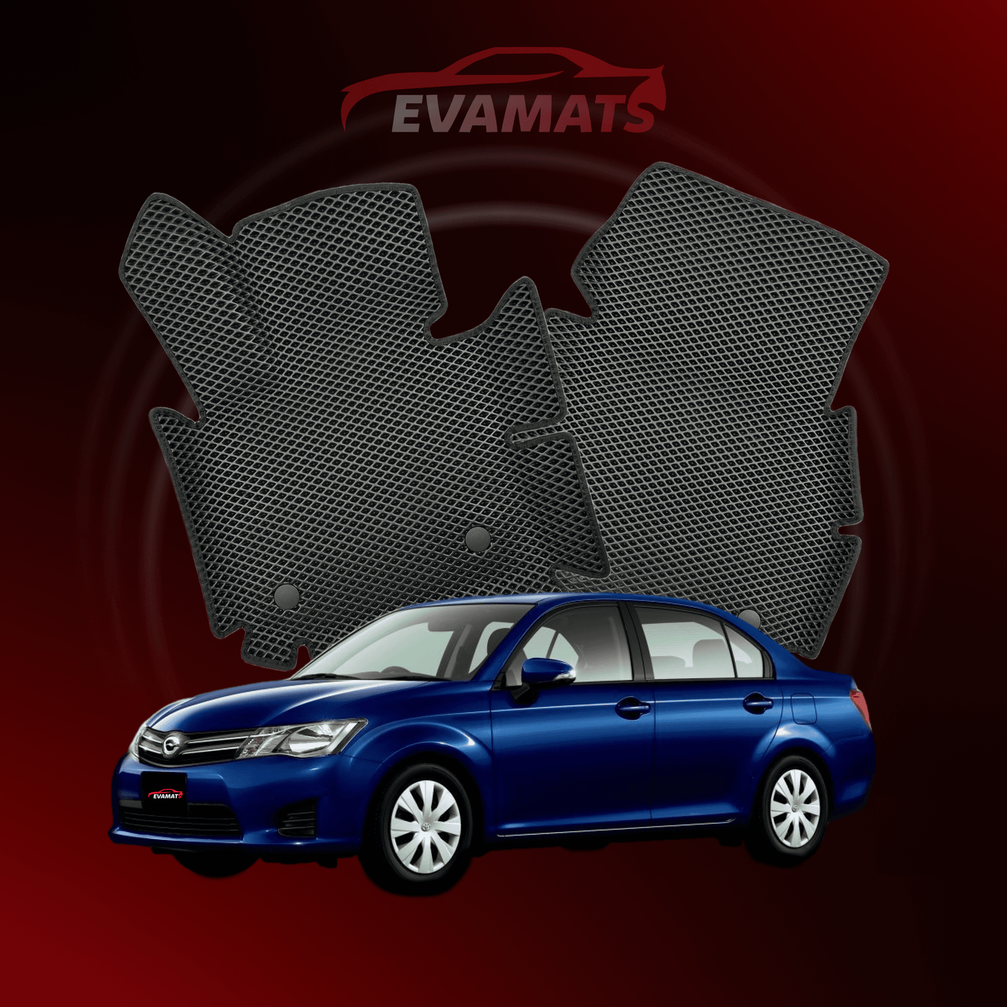 Коврики EVAMATS для Toyota Corolla 11 gen 2012-2023 SEDAN